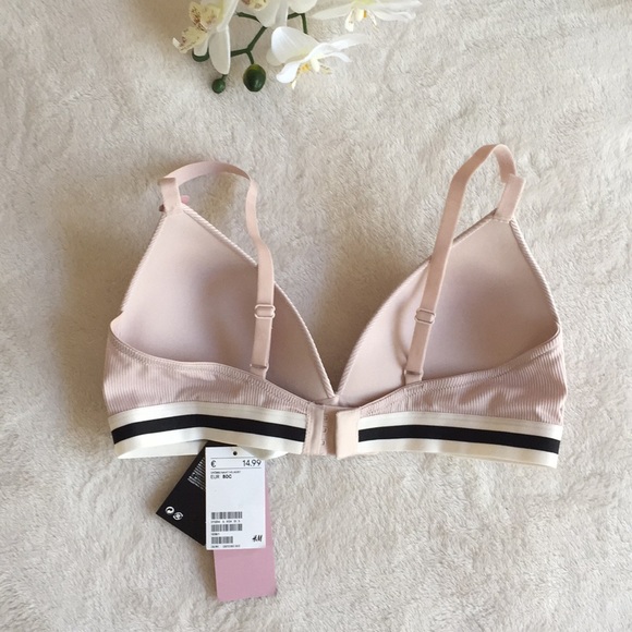 light fit triangle push up bra by H&M - Picture 3 of 8